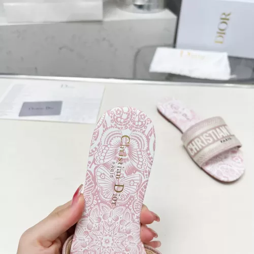 Replica Christian Dior Slippers For Women #1305912 $82.00 USD for Wholesale