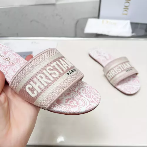 Replica Christian Dior Slippers For Women #1305912 $82.00 USD for Wholesale