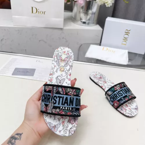 Replica Christian Dior Slippers For Women #1305913 $82.00 USD for Wholesale