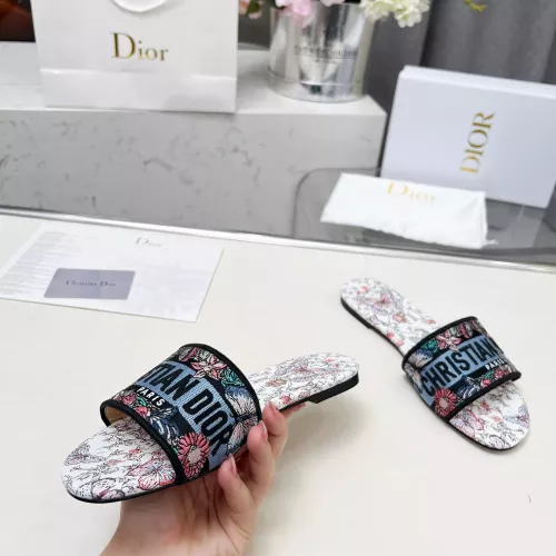 Replica Christian Dior Slippers For Women #1305913 $82.00 USD for Wholesale