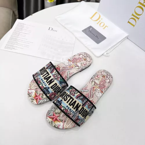 Replica Christian Dior Slippers For Women #1305914 $82.00 USD for Wholesale