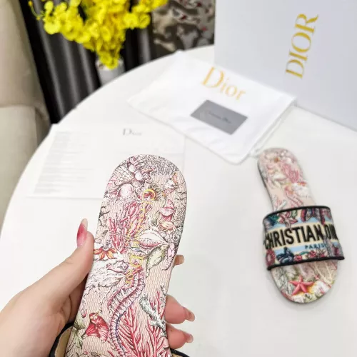 Replica Christian Dior Slippers For Women #1305914 $82.00 USD for Wholesale