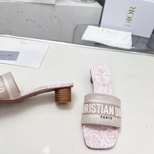 Replica Christian Dior Slippers For Women #1305916 $85.00 USD for Wholesale