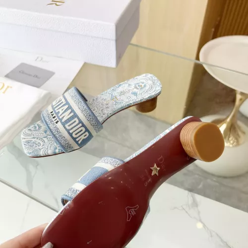 Replica Christian Dior Slippers For Women #1305917 $85.00 USD for Wholesale
