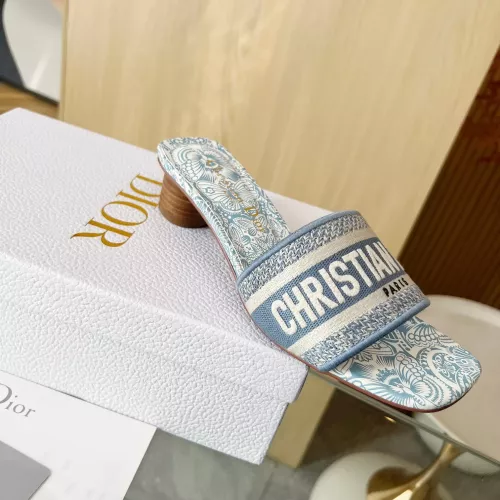Replica Christian Dior Slippers For Women #1305917 $85.00 USD for Wholesale