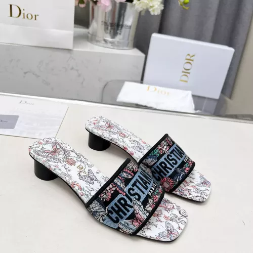 Replica Christian Dior Slippers For Women #1305918 $85.00 USD for Wholesale