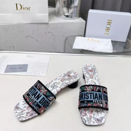 Replica Christian Dior Slippers For Women #1305918 $85.00 USD for Wholesale