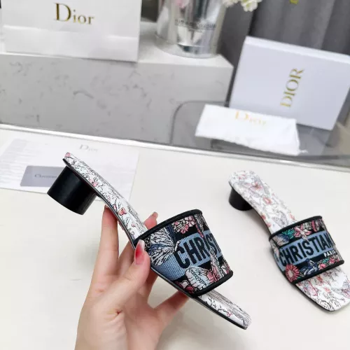 Replica Christian Dior Slippers For Women #1305918 $85.00 USD for Wholesale