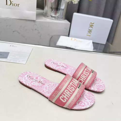 Replica Christian Dior Slippers For Women #1305919 $76.00 USD for Wholesale
