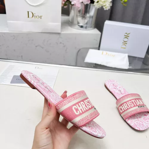 Replica Christian Dior Slippers For Women #1305919 $76.00 USD for Wholesale