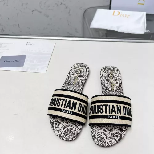 Replica Christian Dior Slippers For Women #1305920 $76.00 USD for Wholesale