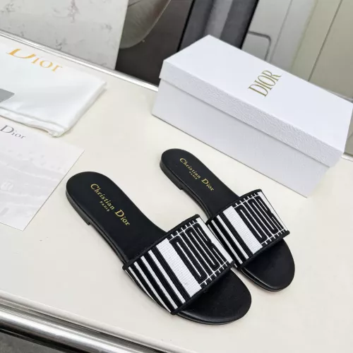 Replica Christian Dior Slippers For Women #1305922 $76.00 USD for Wholesale