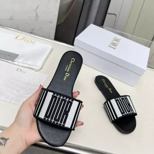 Replica Christian Dior Slippers For Women #1305922 $76.00 USD for Wholesale