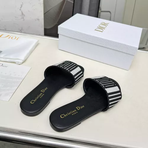 Replica Christian Dior Slippers For Women #1305922 $76.00 USD for Wholesale