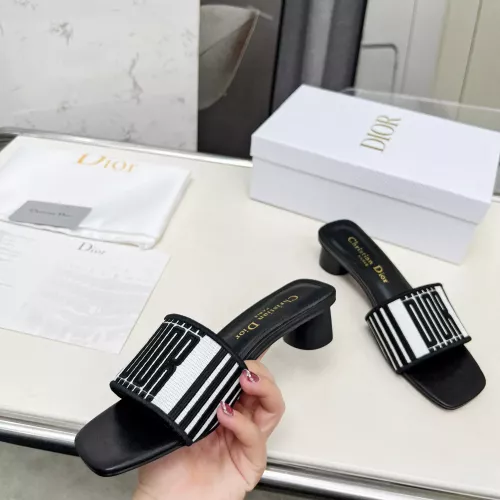Replica Christian Dior Slippers For Women #1305924 $82.00 USD for Wholesale