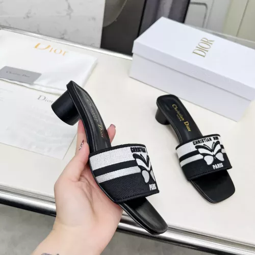 Replica Christian Dior Slippers For Women #1305925 $82.00 USD for Wholesale