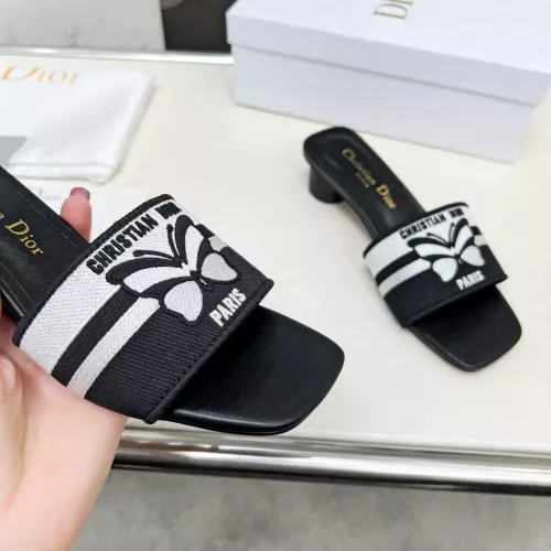 Replica Christian Dior Slippers For Women #1305925 $82.00 USD for Wholesale
