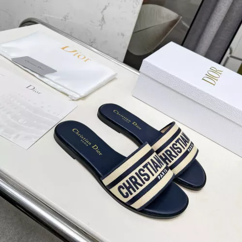 Replica Christian Dior Slippers For Women #1305926 $85.00 USD for Wholesale