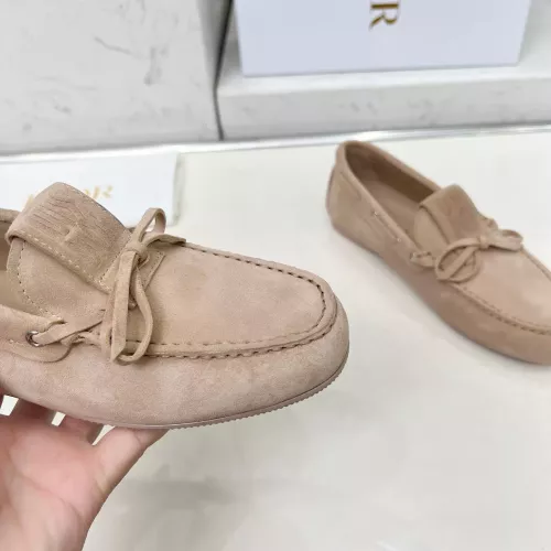 Replica Christian Dior Leather Shoes For Women #1305929 $96.00 USD for Wholesale