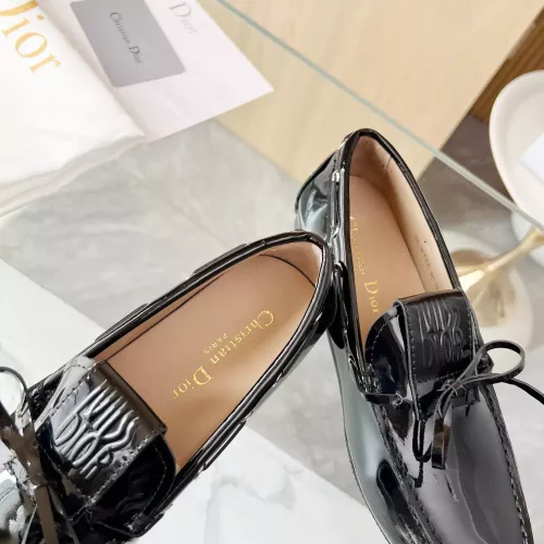 Replica Christian Dior Leather Shoes For Women #1305934 $96.00 USD for Wholesale