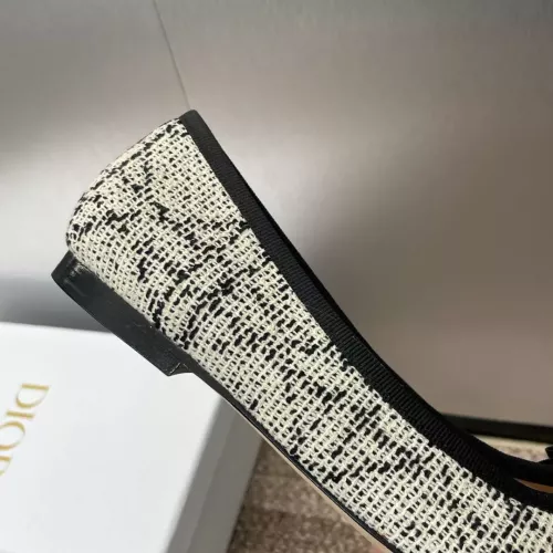 Replica Christian Dior Flat Shoes For Women #1305935 $92.00 USD for Wholesale