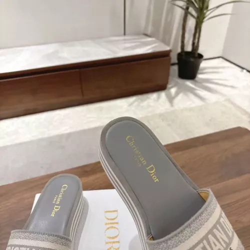 Replica Christian Dior Slippers For Women #1305937 $92.00 USD for Wholesale