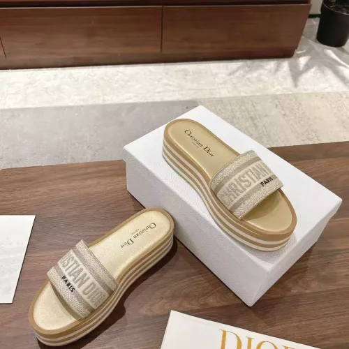 Replica Christian Dior Slippers For Women #1305938 $92.00 USD for Wholesale