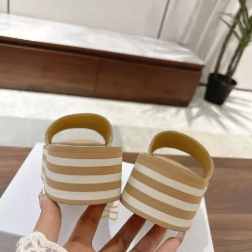 Replica Christian Dior Slippers For Women #1305938 $92.00 USD for Wholesale