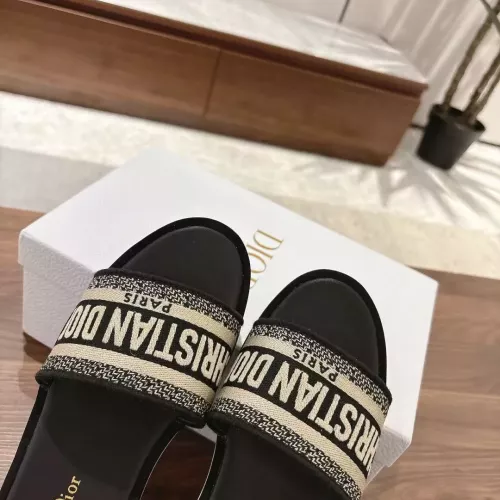 Replica Christian Dior Slippers For Women #1305940 $92.00 USD for Wholesale