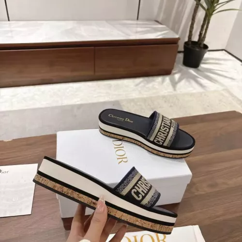 Replica Christian Dior Slippers For Women #1305941 $92.00 USD for Wholesale