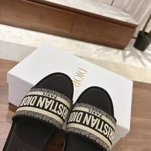 Replica Christian Dior Slippers For Women #1305942 $92.00 USD for Wholesale
