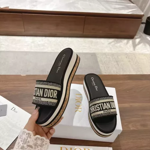 Replica Christian Dior Slippers For Women #1305942 $92.00 USD for Wholesale