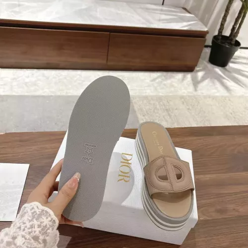 Replica Christian Dior Slippers For Women #1305943 $98.00 USD for Wholesale