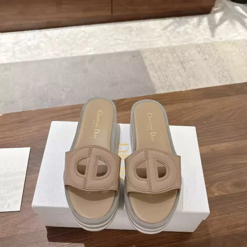 Replica Christian Dior Slippers For Women #1305943 $98.00 USD for Wholesale