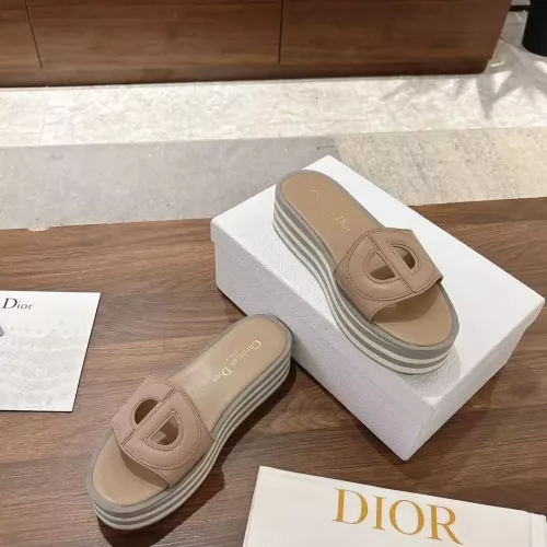 Replica Christian Dior Slippers For Women #1305943 $98.00 USD for Wholesale
