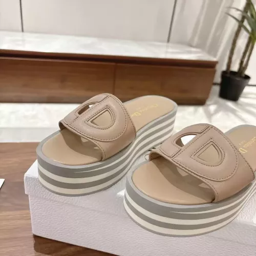 Replica Christian Dior Slippers For Women #1305943 $98.00 USD for Wholesale