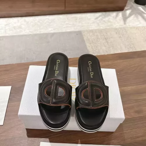 Replica Christian Dior Slippers For Women #1305944 $98.00 USD for Wholesale