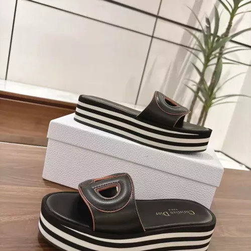 Replica Christian Dior Slippers For Women #1305944 $98.00 USD for Wholesale