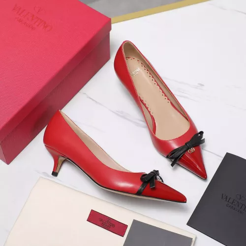 Replica Valentino High-Heeled Shoes For Women #1306042 $108.00 USD for Wholesale