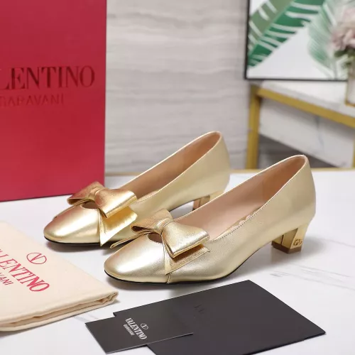 Valentino High-Heeled Shoes For Women #1306053 $108.00 USD, Wholesale Replica Valentino High-Heeled Shoes