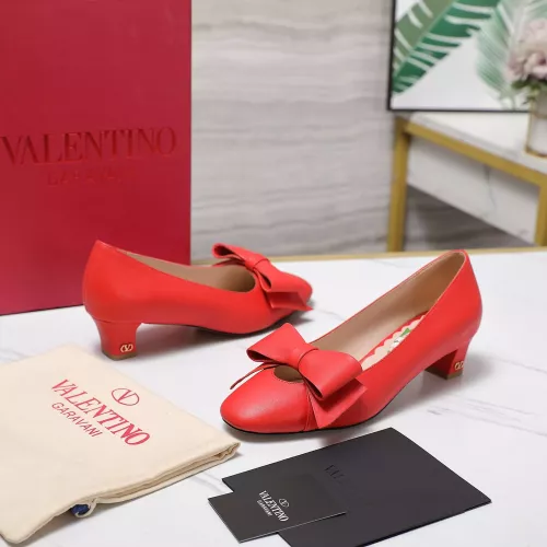 Replica Valentino High-Heeled Shoes For Women #1306059 $108.00 USD for Wholesale