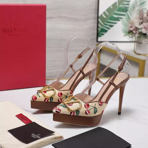 Valentino Sandal For Women #1306075 $125.00 USD, Wholesale Replica Valentino Sandal
