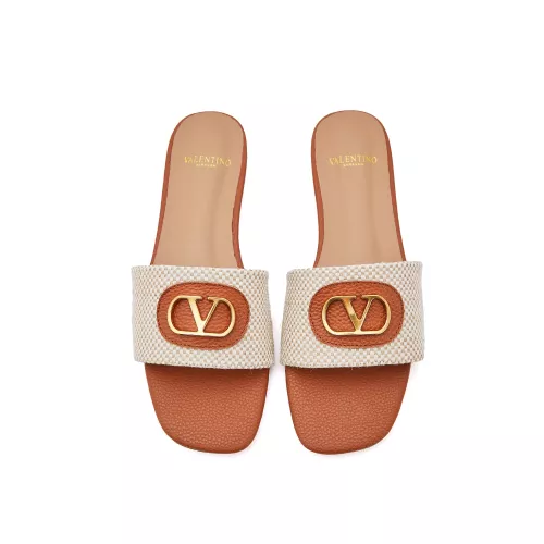 Replica Valentino Slippers For Women #1306154 $82.00 USD for Wholesale