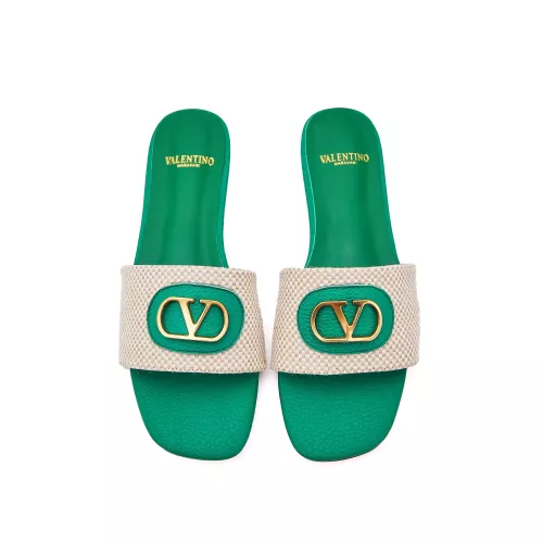 Replica Valentino Slippers For Women #1306156 $82.00 USD for Wholesale