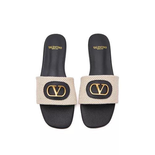 Replica Valentino Slippers For Women #1306158 $82.00 USD for Wholesale