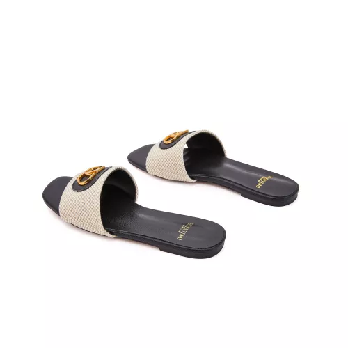 Replica Valentino Slippers For Women #1306158 $82.00 USD for Wholesale