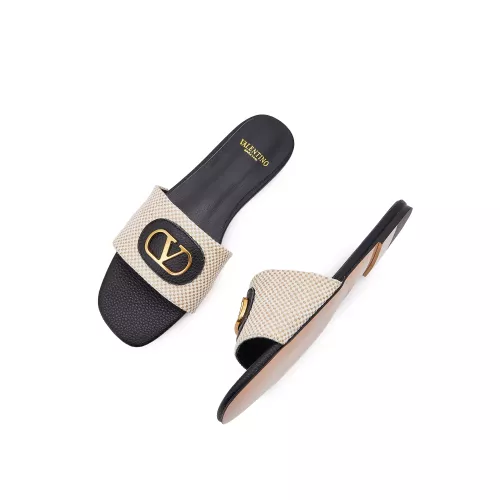 Replica Valentino Slippers For Women #1306158 $82.00 USD for Wholesale