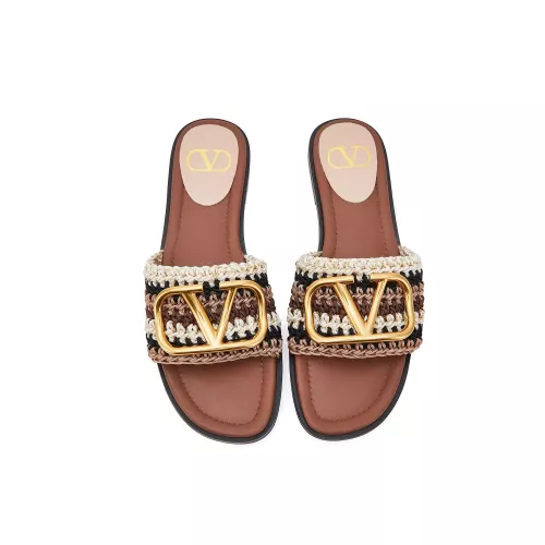 Replica Valentino Slippers For Women #1306185 $88.00 USD for Wholesale