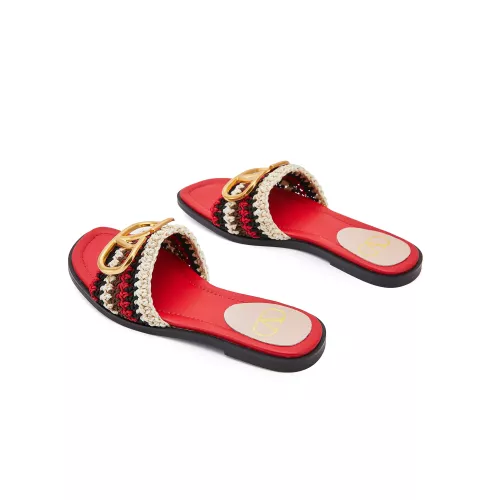 Replica Valentino Slippers For Women #1306186 $88.00 USD for Wholesale