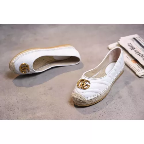 Replica Gucci Flat Shoes For Women #1306198 $76.00 USD for Wholesale